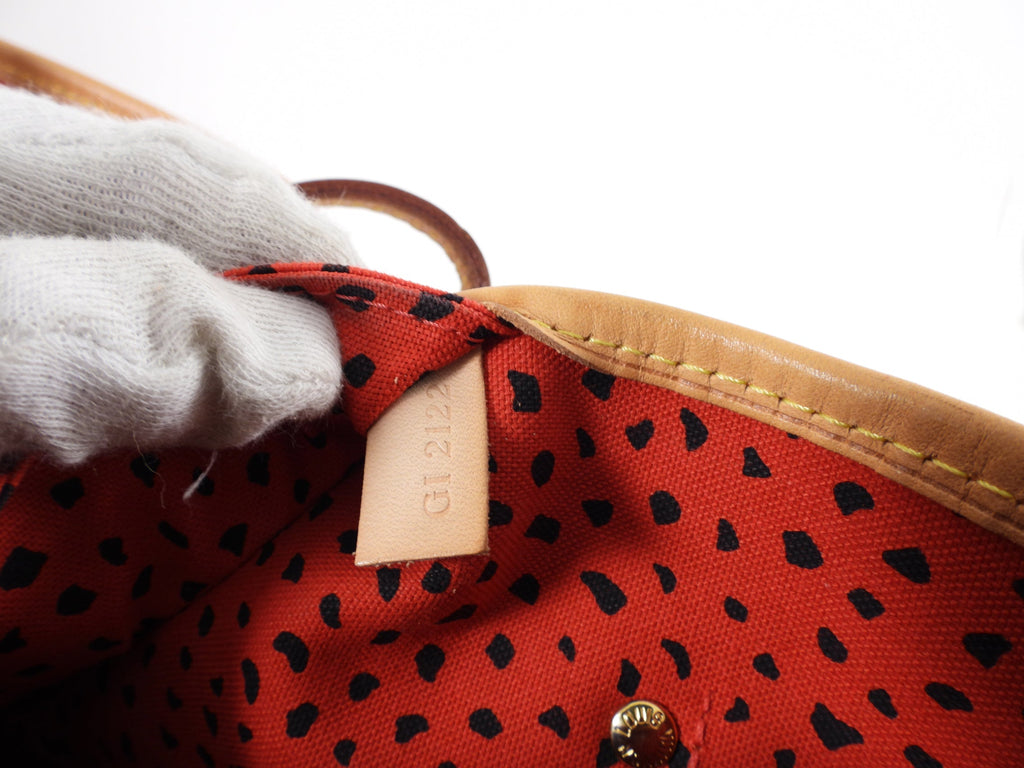 Louis Vuitton x Yayoi Kusama Limited Edition Red Neverfull MM