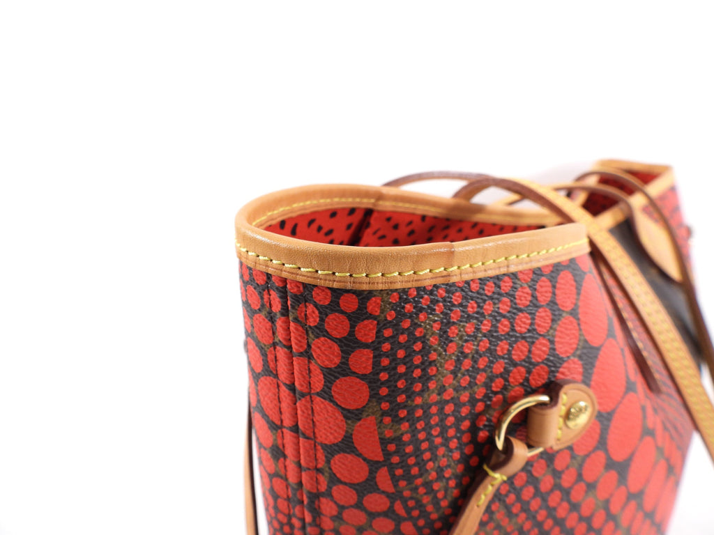 Louis Vuitton x Yayoi Kusama Limited Edition Red Neverfull MM