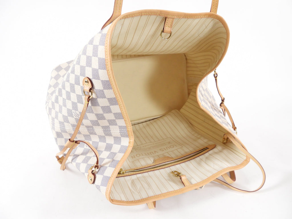 Louis Vuitton Damier Azur Neverfull GM Tote Bag