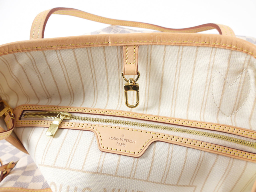 Louis Vuitton Damier Azur Neverfull GM Tote Bag