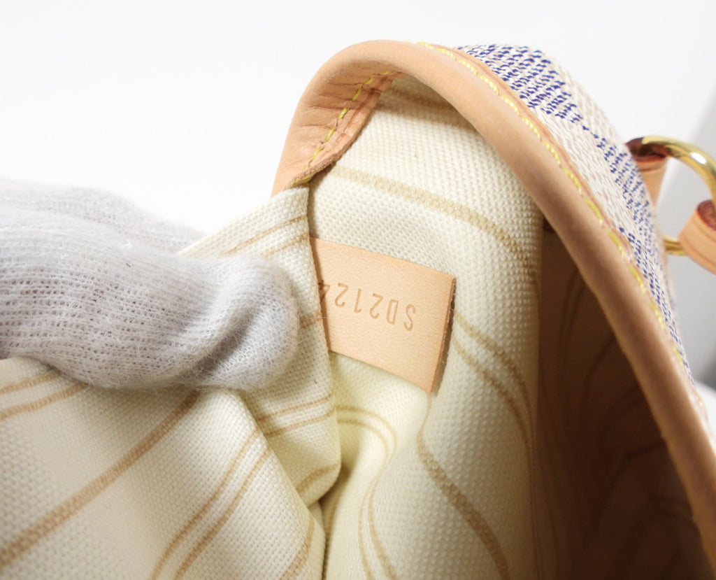 Louis Vuitton Damier Azur Neverfull GM Tote Bag
