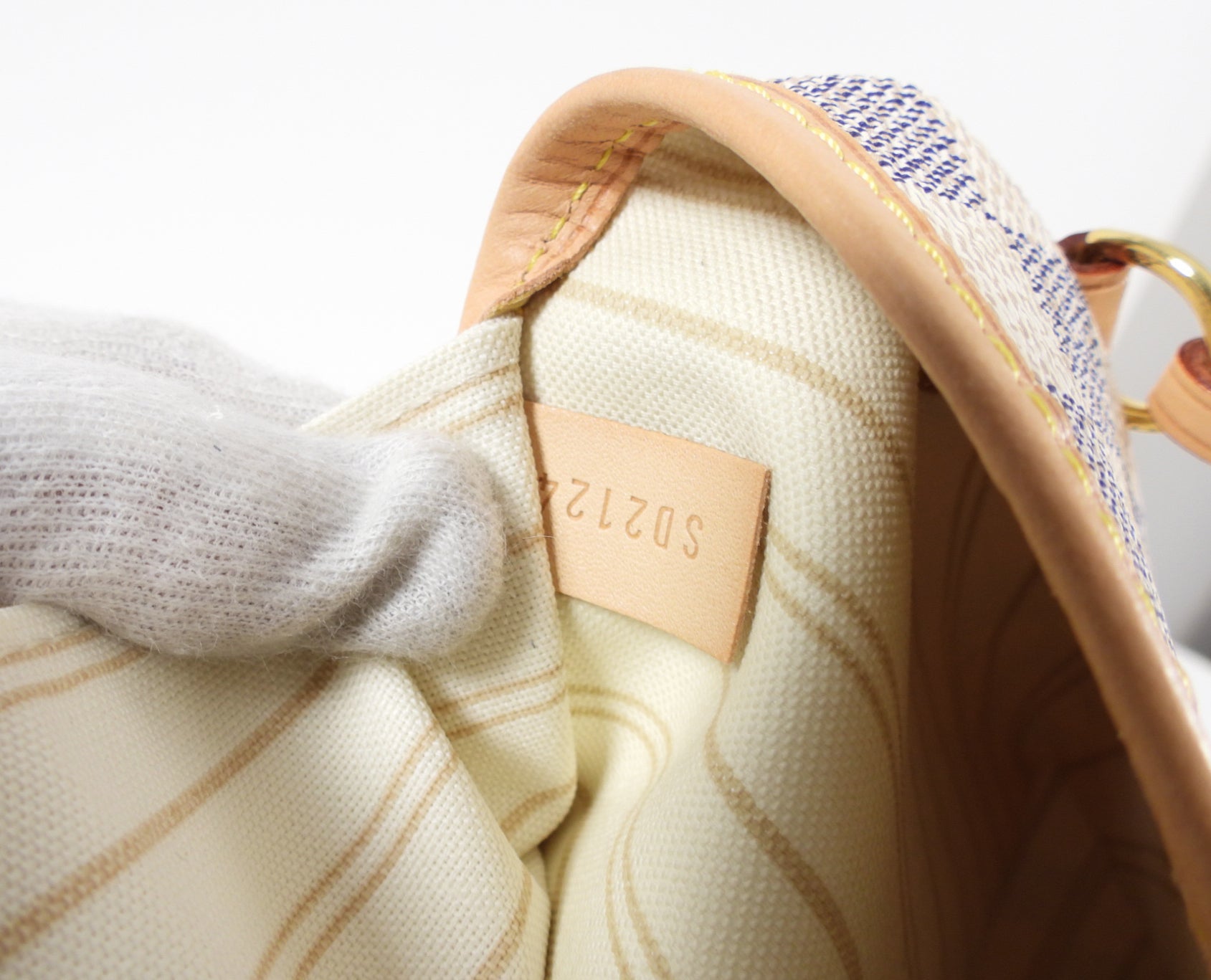 Louis Vuitton Damier Azur Neverfull GM Tote Bag