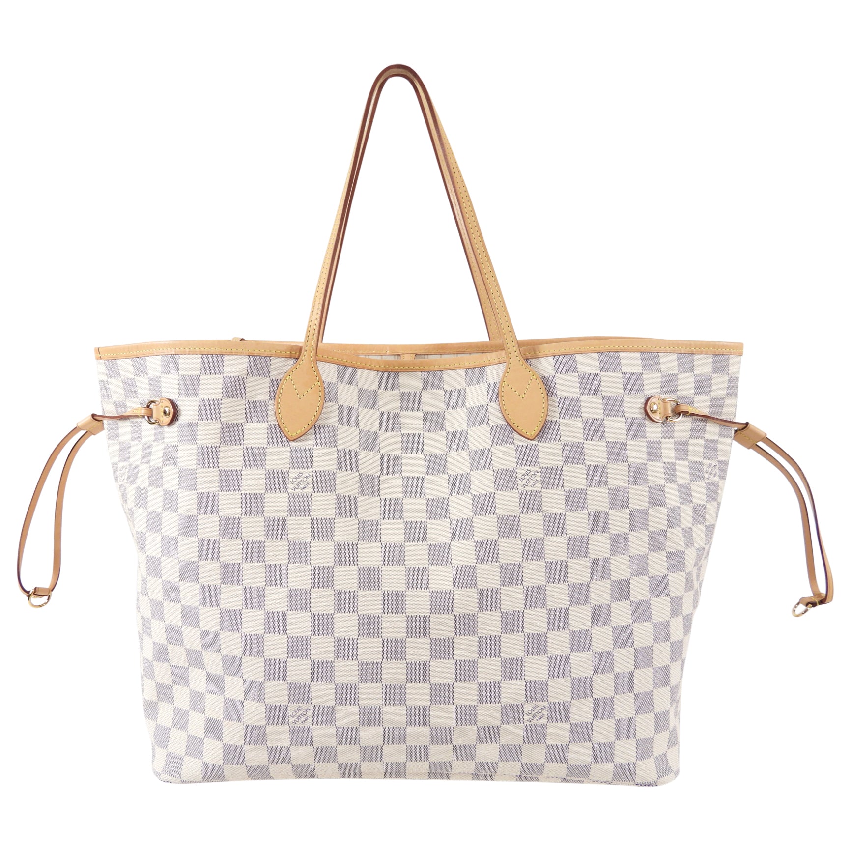 Louis Vuitton Damier Azur Neverfull GM Tote Bag