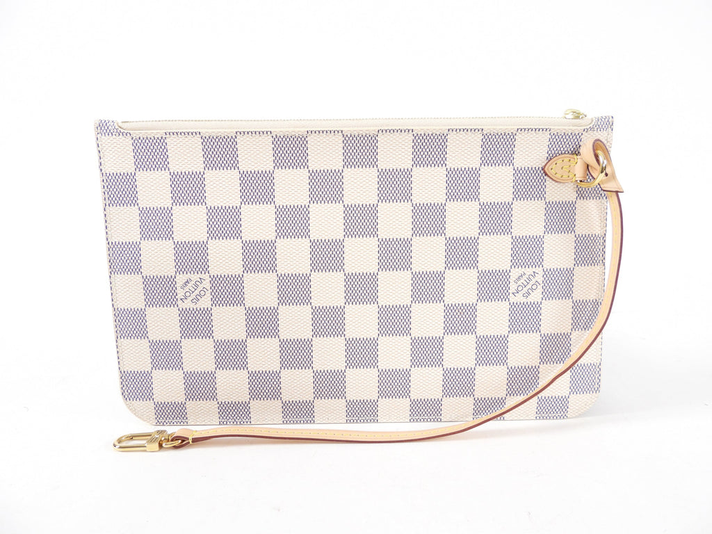 Louis Vuitton Damier Azur Neverfull GM Tote Bag
