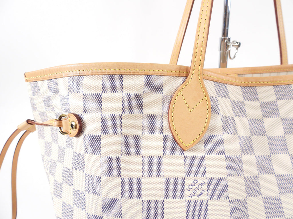 Louis Vuitton Damier Azur Neverfull GM Tote Bag