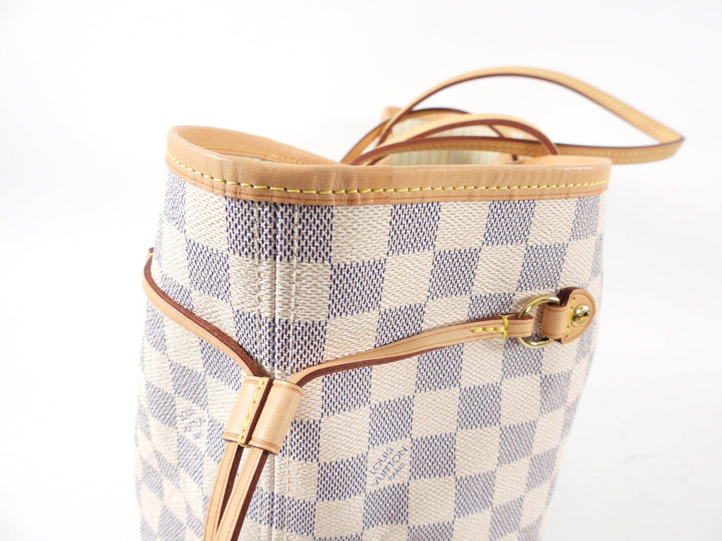 Louis Vuitton Damier Azur Neverfull GM Tote Bag