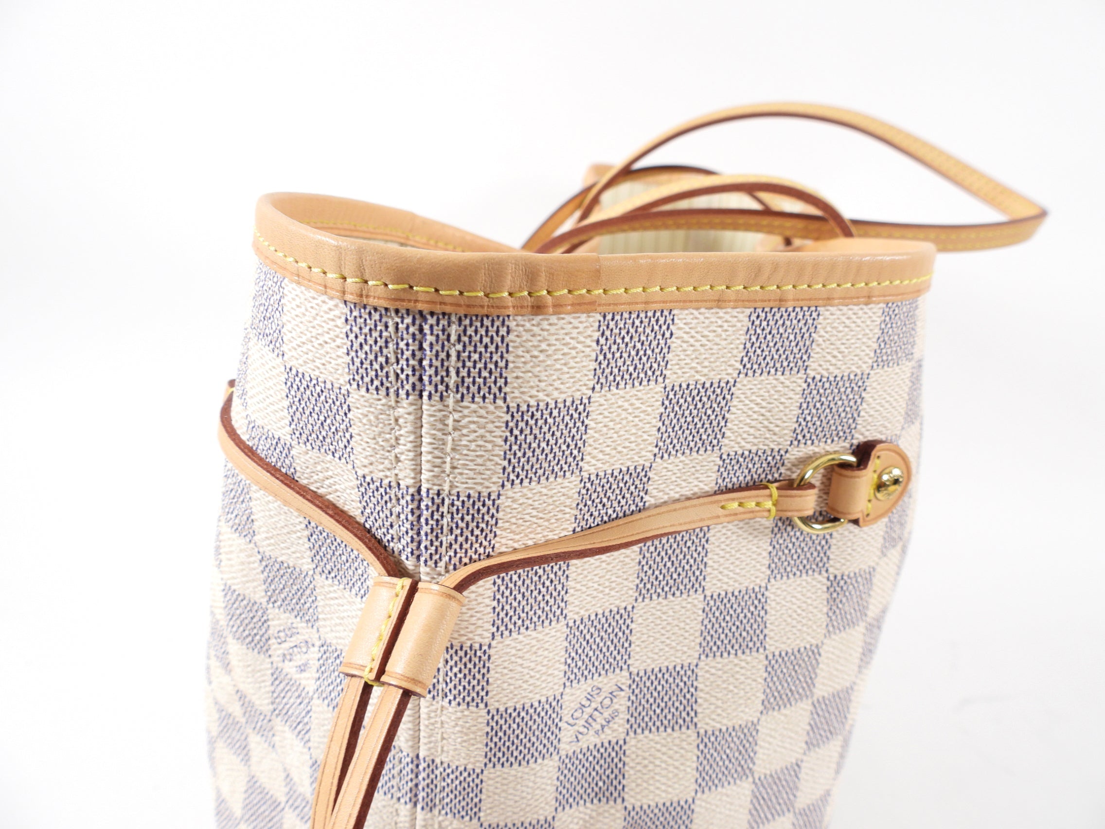 Louis Vuitton Damier Azur Neverfull GM Tote Bag