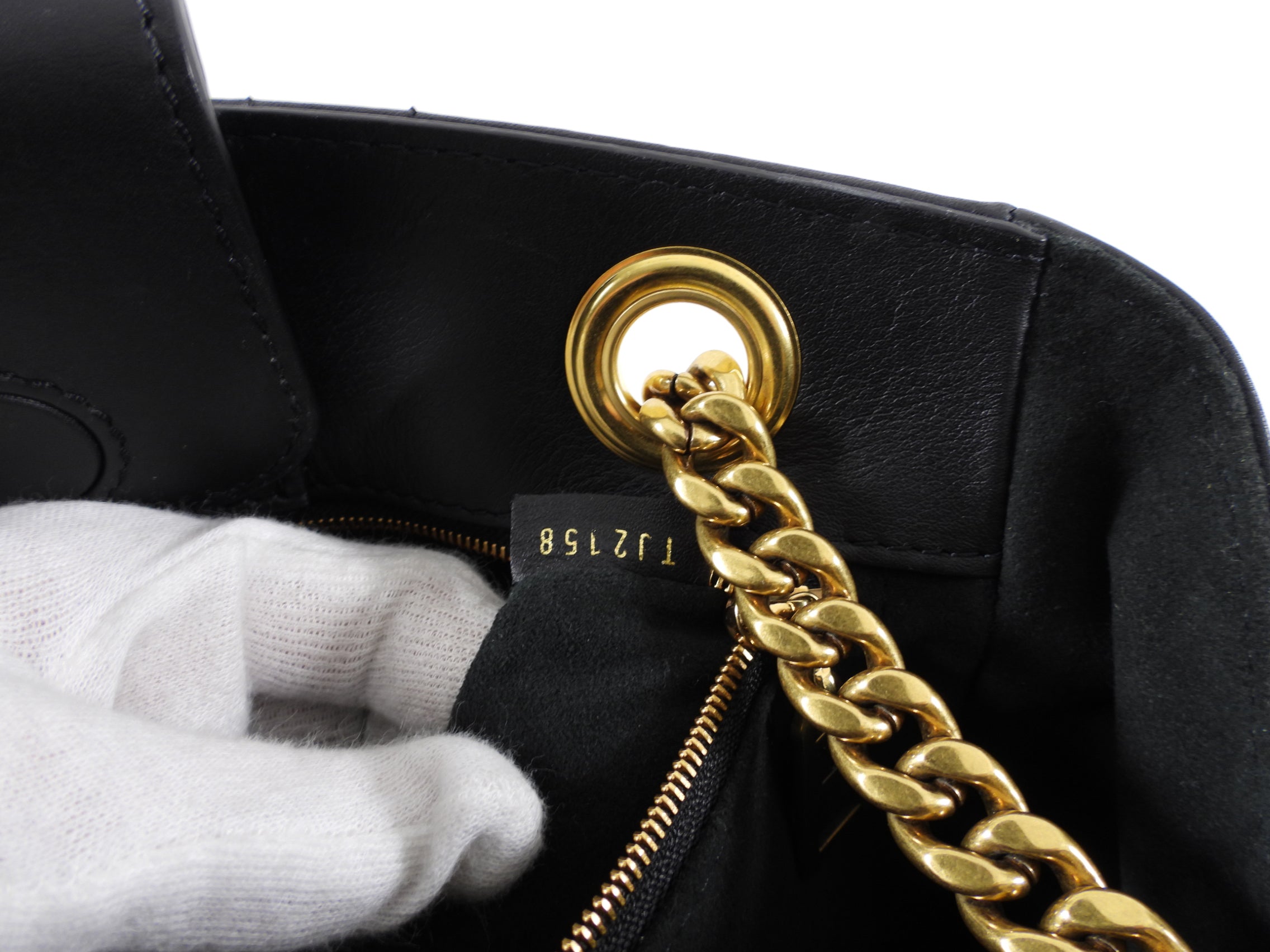 Louis Vuitton Black Quilted New Wave Chain Tote Bag