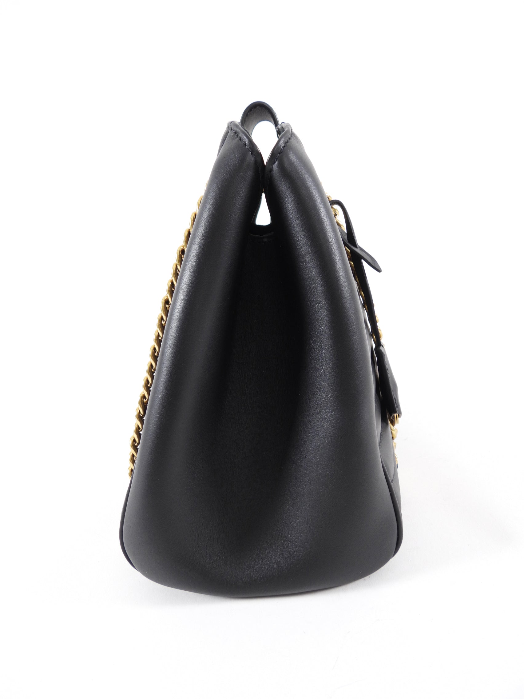 Louis Vuitton Black Quilted New Wave Chain Tote Bag