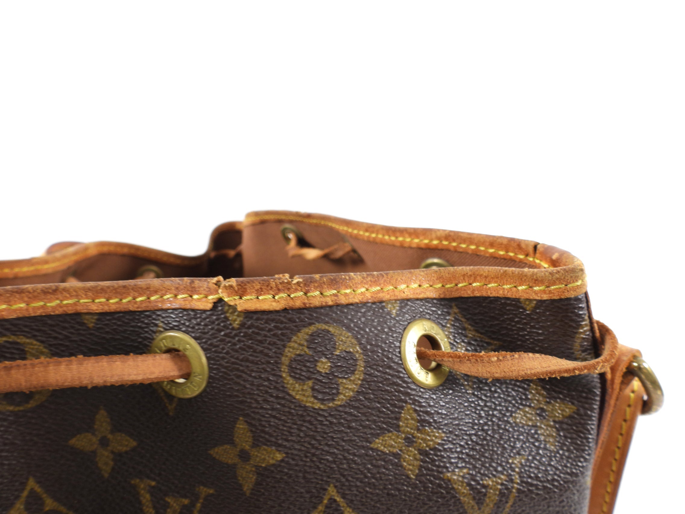 Louis Vuitton Vintage 1986 Monogram Noe GM Bucket Bag