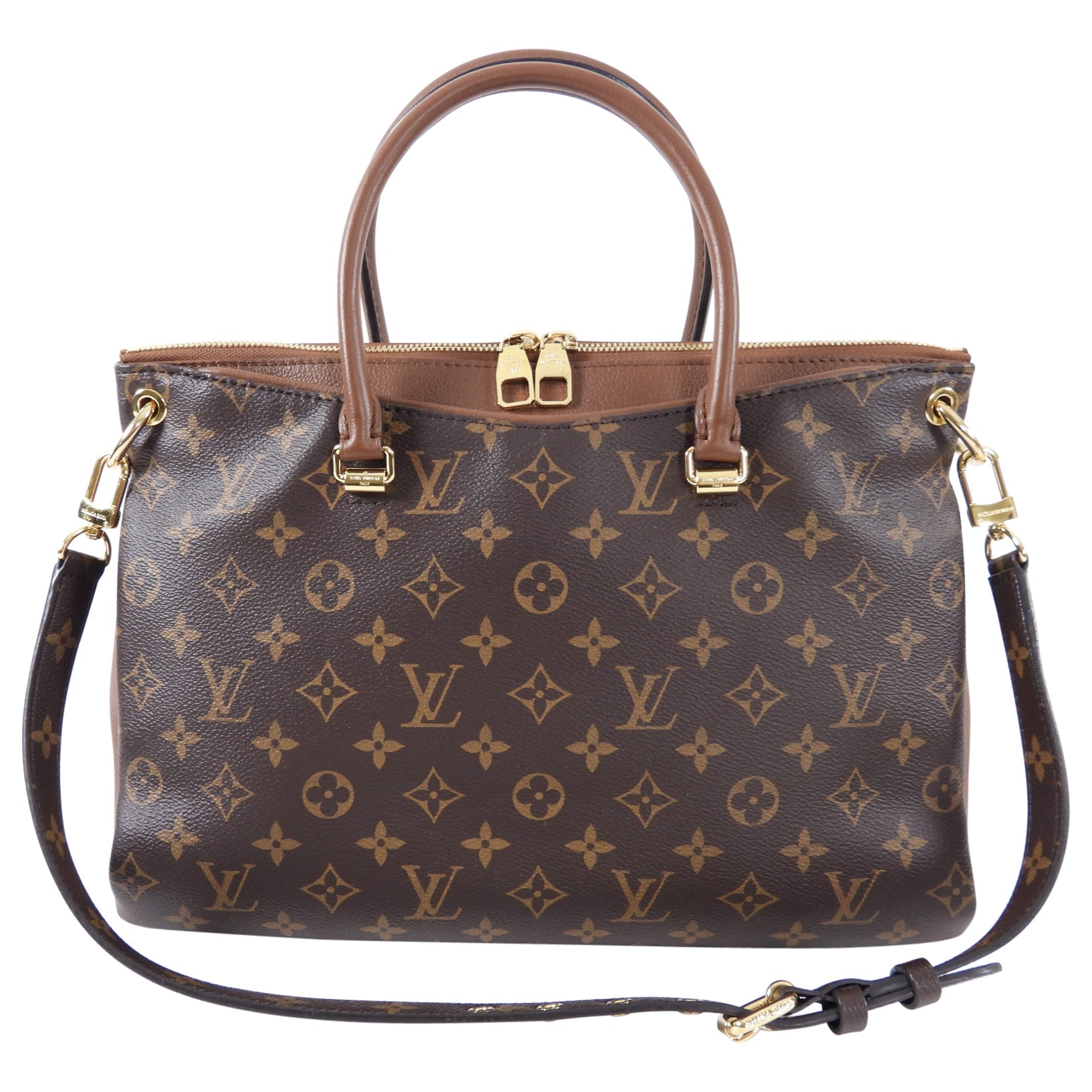 Louis Vuitton Monogram Canvas Pallas Full Noisette Brown