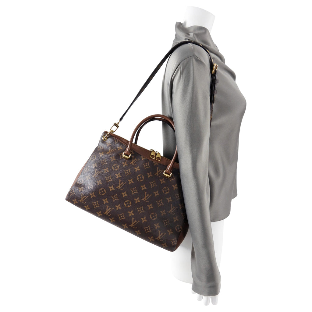 Louis Vuitton Monogram Canvas Pallas Full Noisette Brown