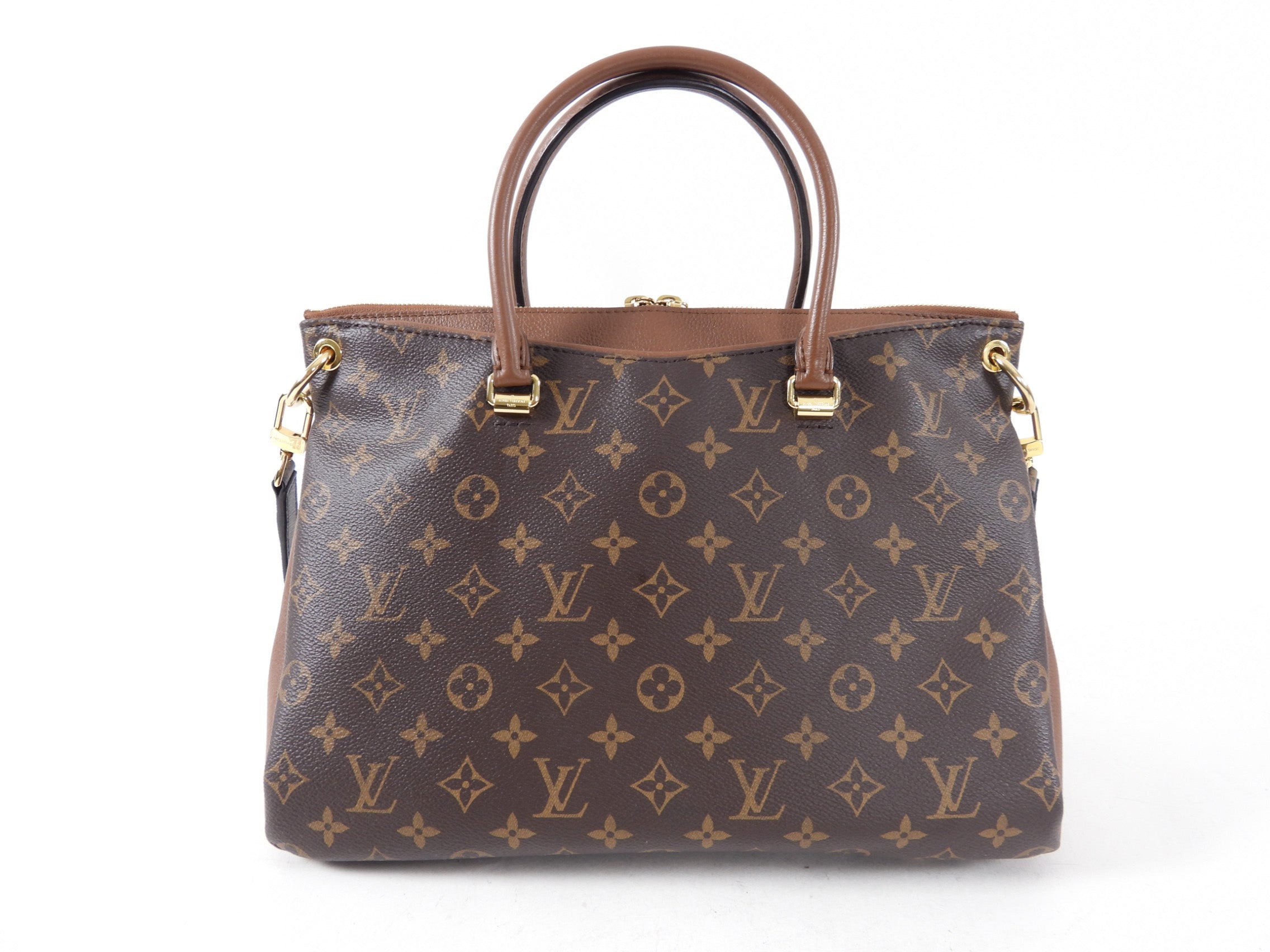 Louis Vuitton Monogram Canvas Pallas Full Noisette Brown