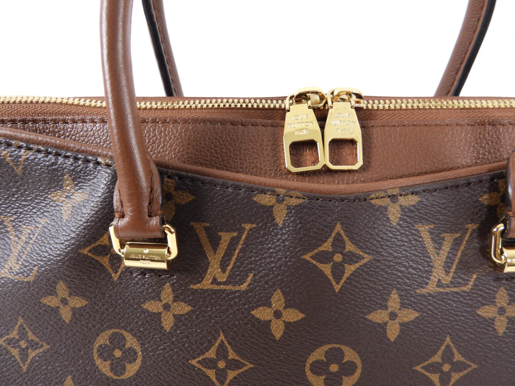 Louis Vuitton Monogram Canvas Pallas Full Noisette Brown