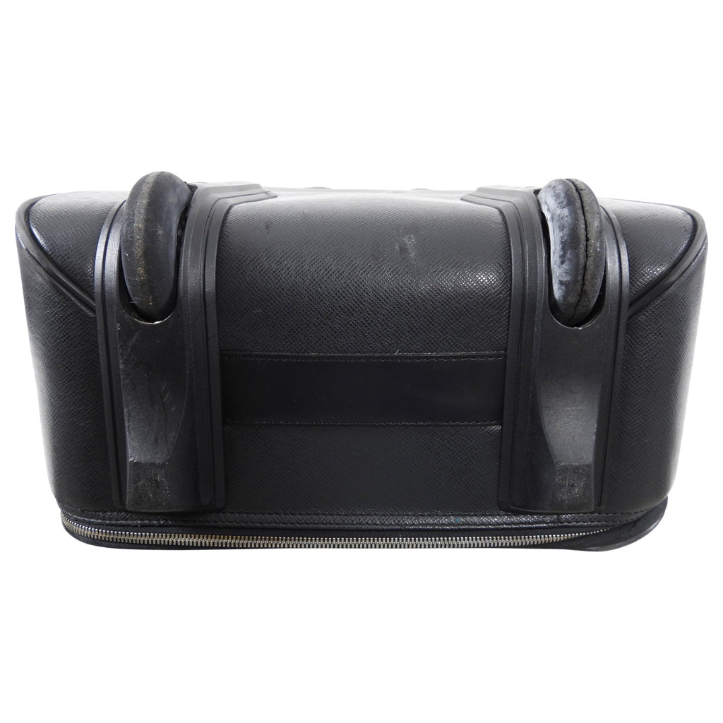 Louis Vuitton Black Taiga Leather Pegase 55 Rolling Travel Luggage