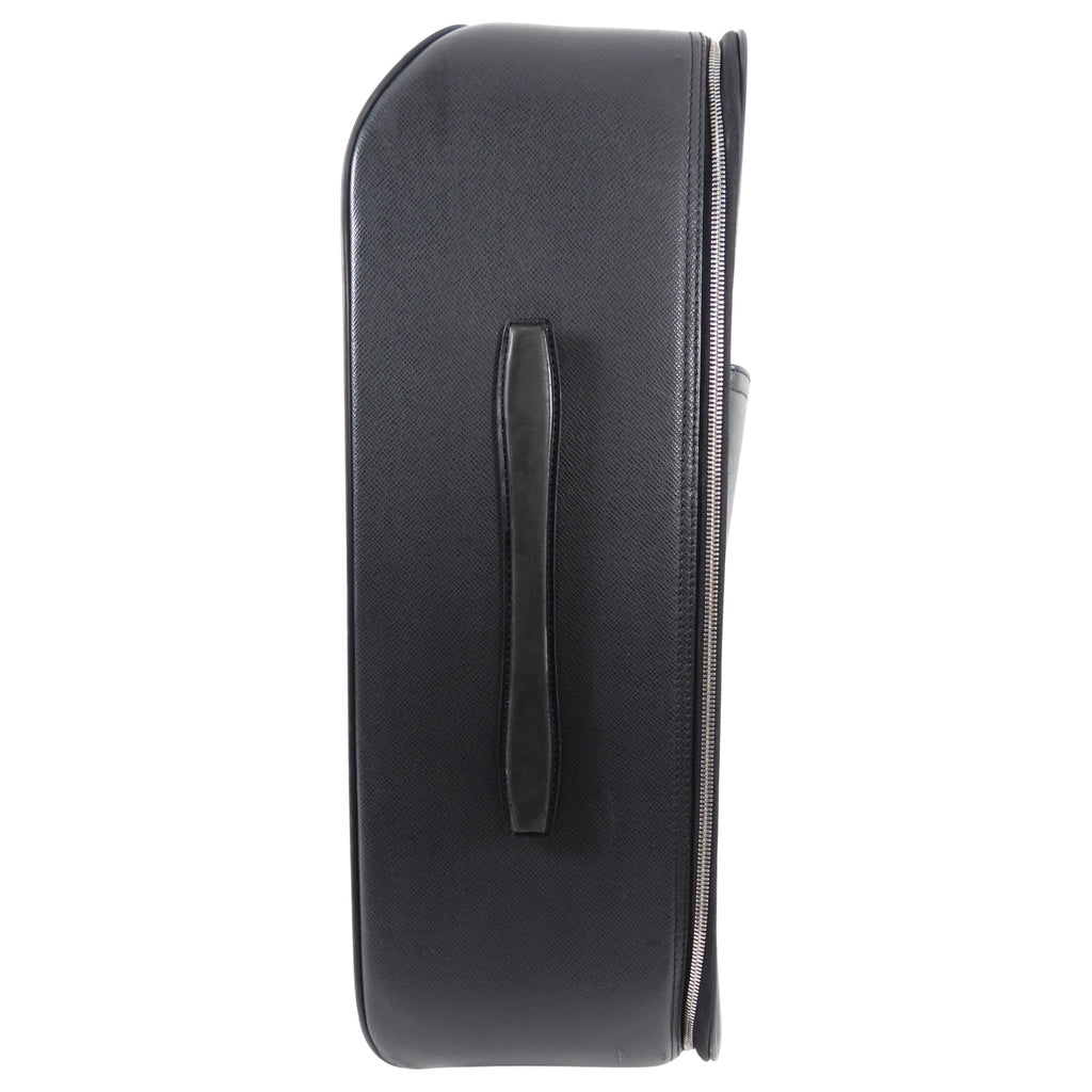 Louis Vuitton Black Taiga Leather Pegase 55 Rolling Travel Luggage