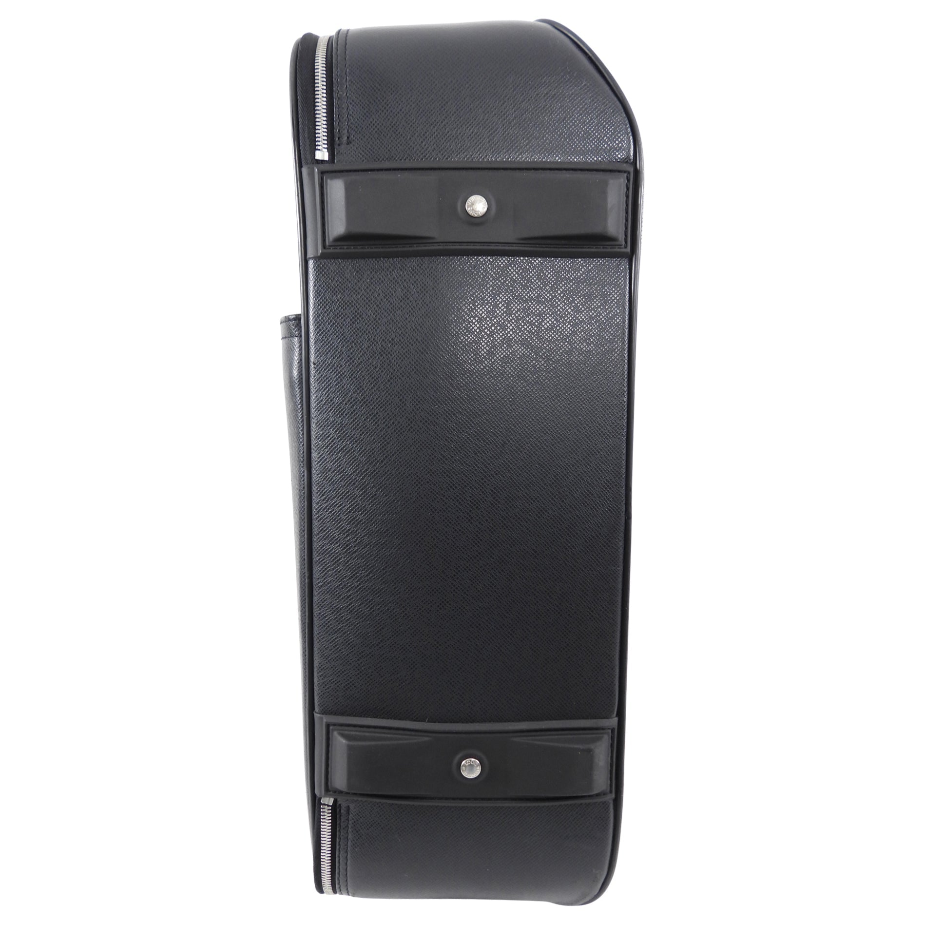 Louis Vuitton Black Taiga Leather Pegase 55 Rolling Travel Luggage