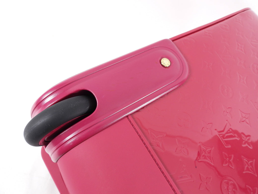 Louis Vuitton Monogram Vernis Hot Pink Pegase 45 Rolling Luggage