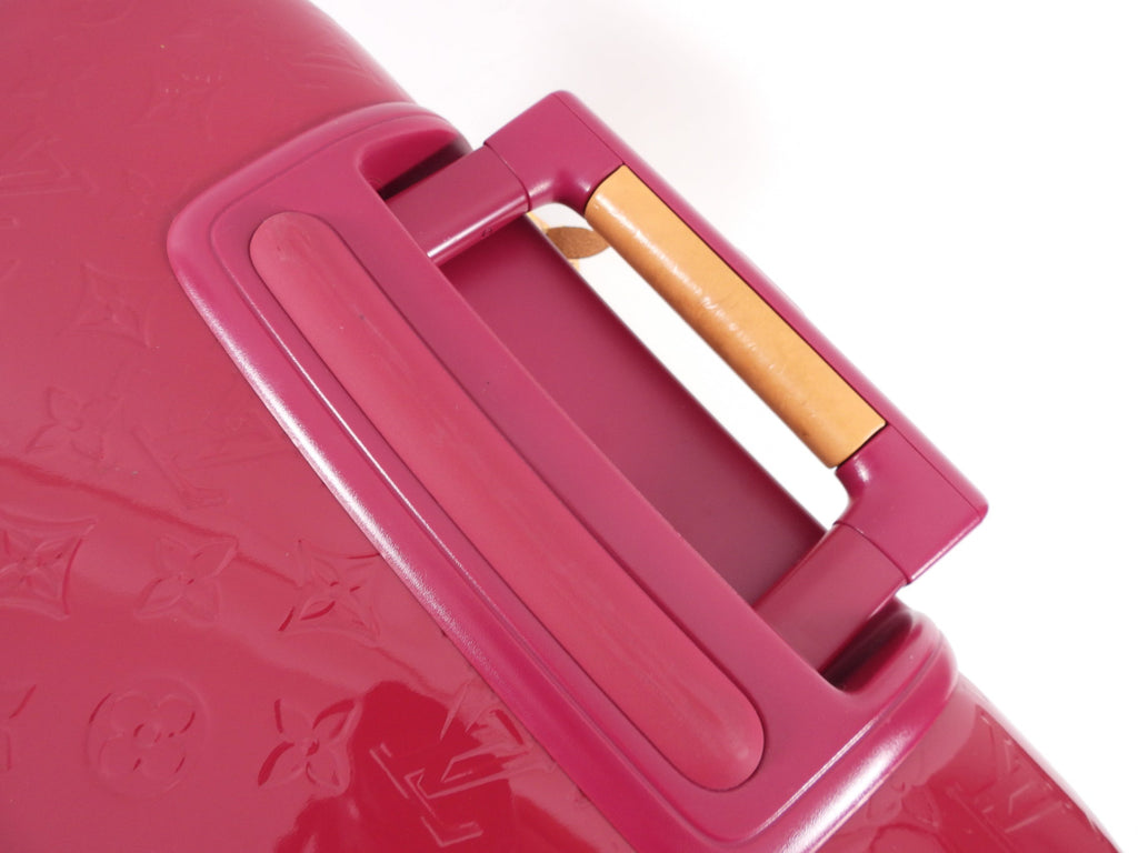 Louis Vuitton Monogram Vernis Hot Pink Pegase 45 Rolling Luggage