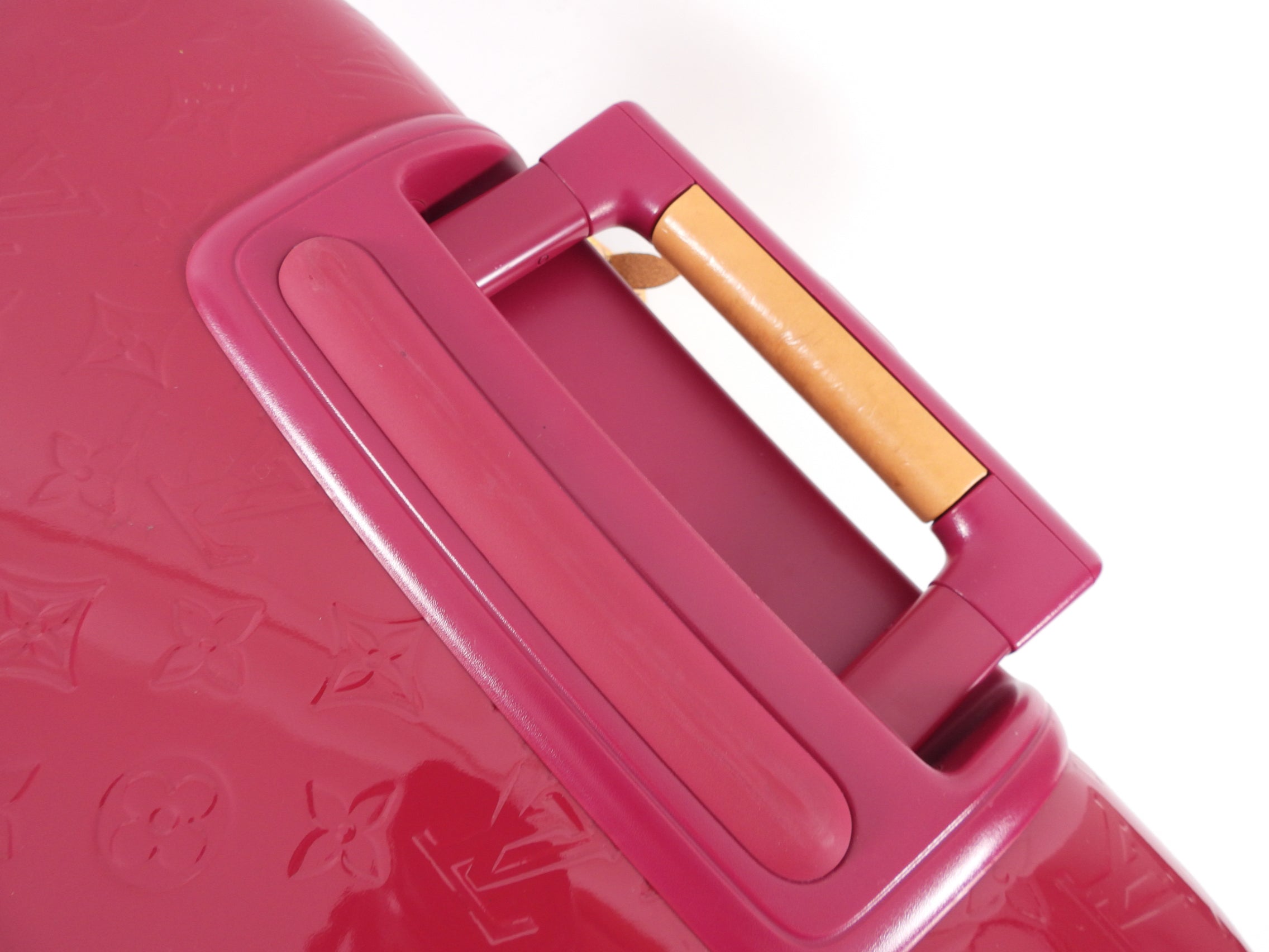 Louis Vuitton Monogram Vernis Hot Pink Pegase 45 Rolling Luggage