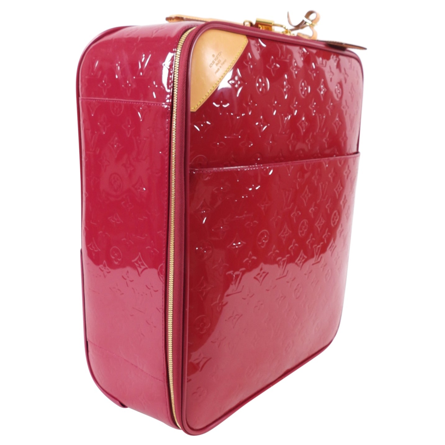 Louis Vuitton Monogram Vernis Hot Pink Pegase 45 Rolling Luggage