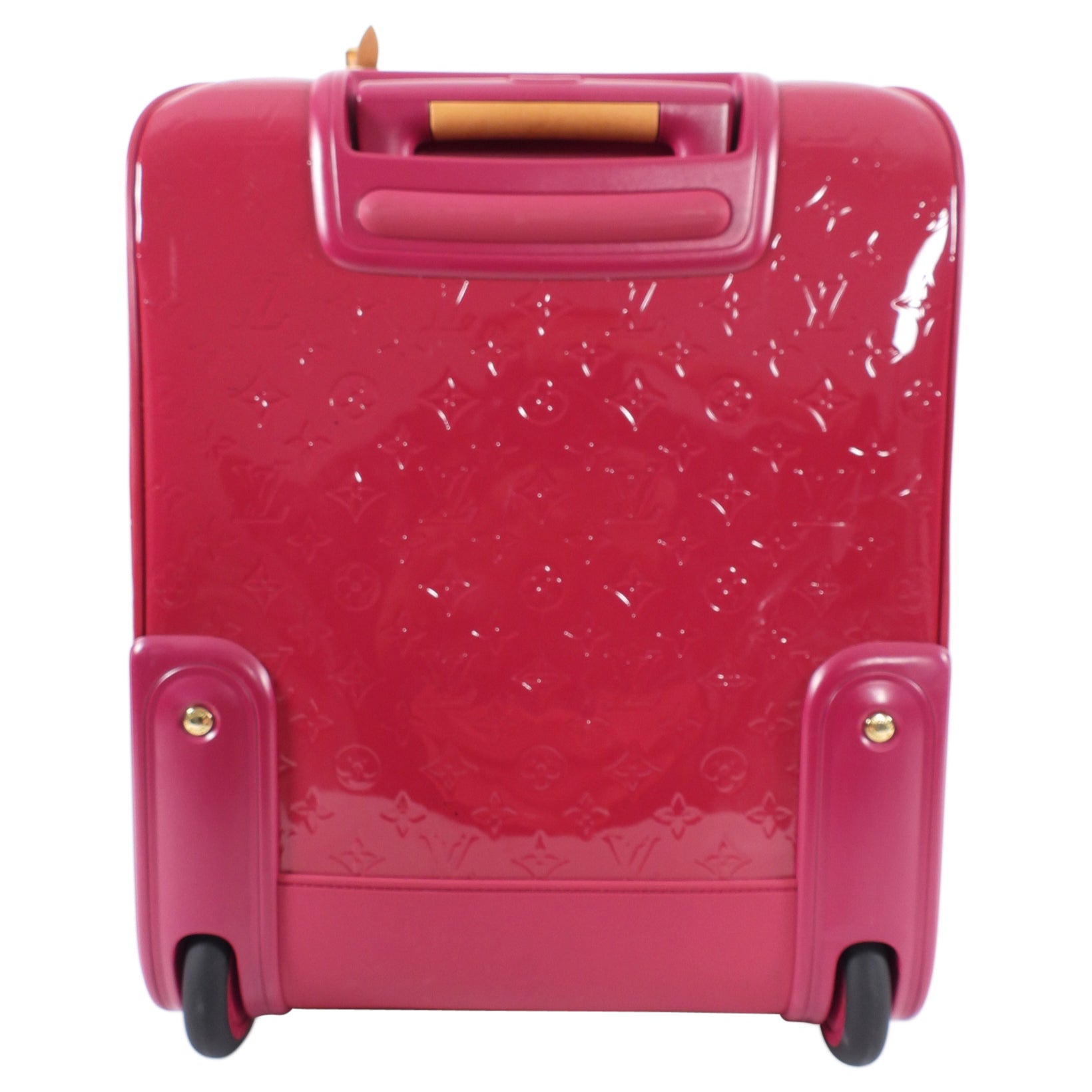 Louis Vuitton Monogram Vernis Hot Pink Pegase 45 Rolling Luggage