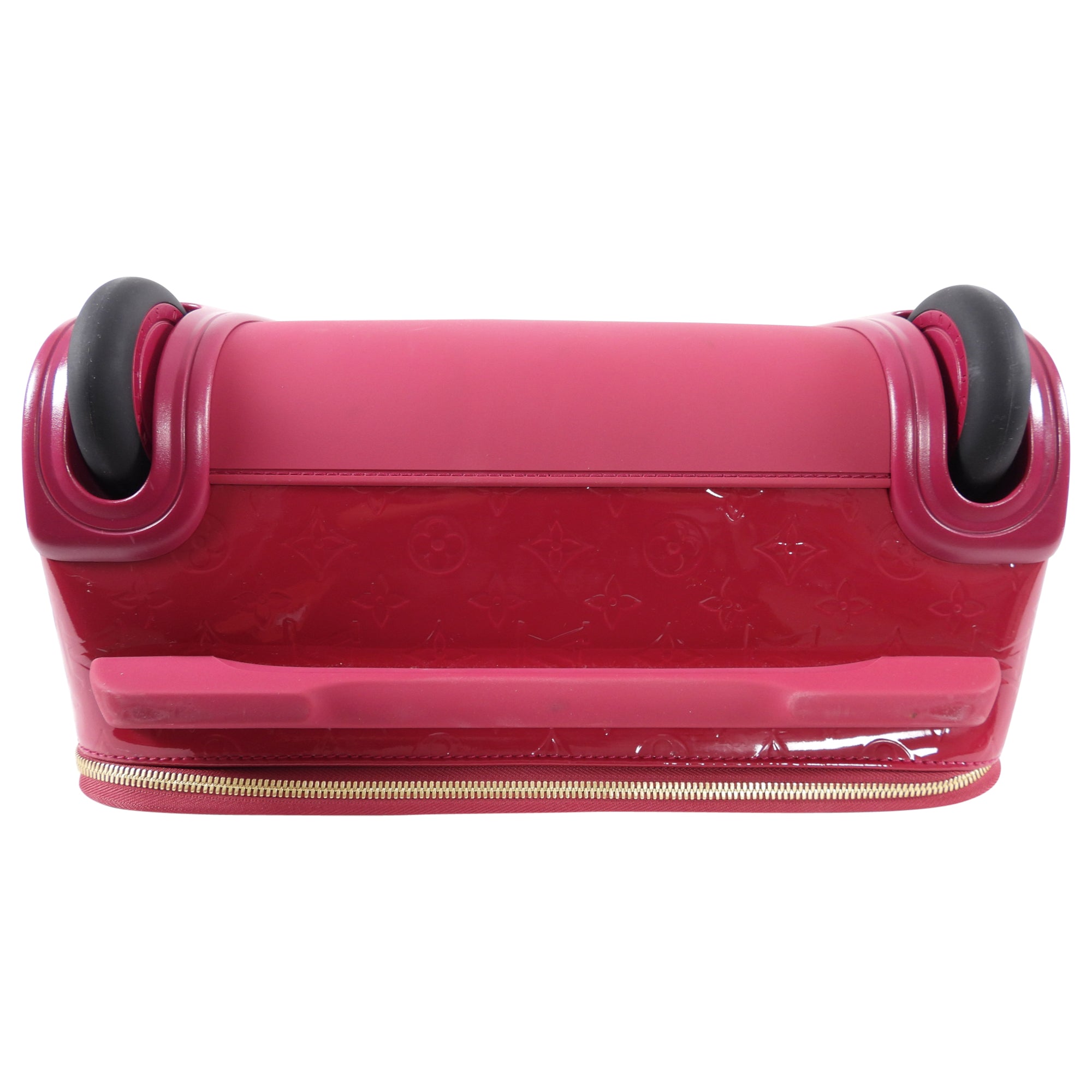 Louis Vuitton Monogram Vernis Hot Pink Pegase 45 Rolling Luggage