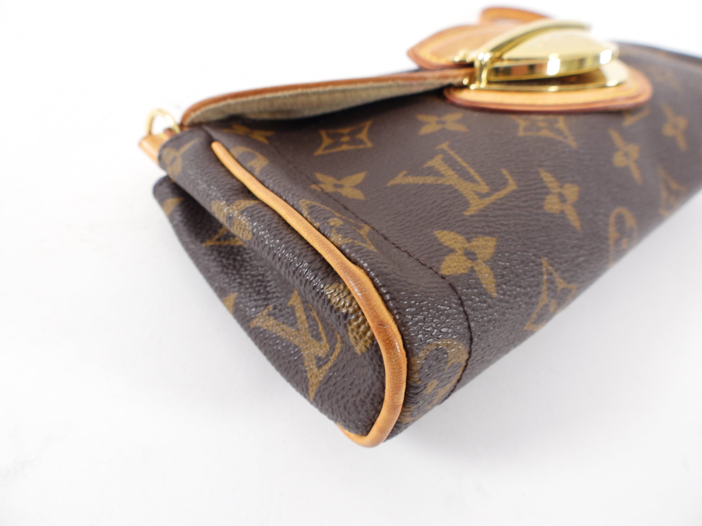 Louis Vuitton Monogram Canvas Small Beverly Clutch Pochette Bag
