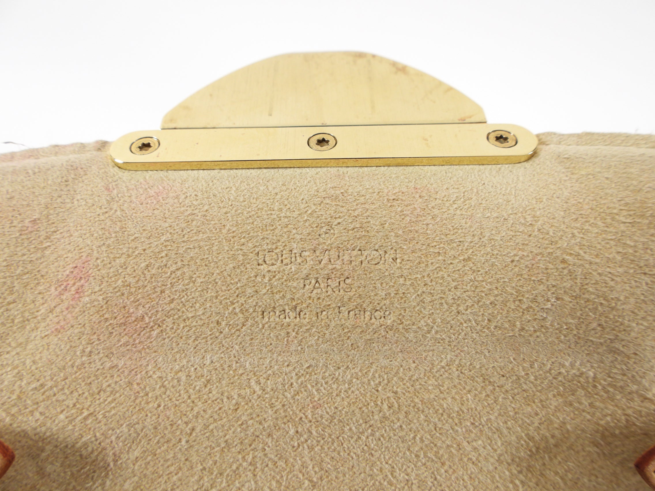 Louis Vuitton Monogram Canvas Small Beverly Clutch Pochette Bag