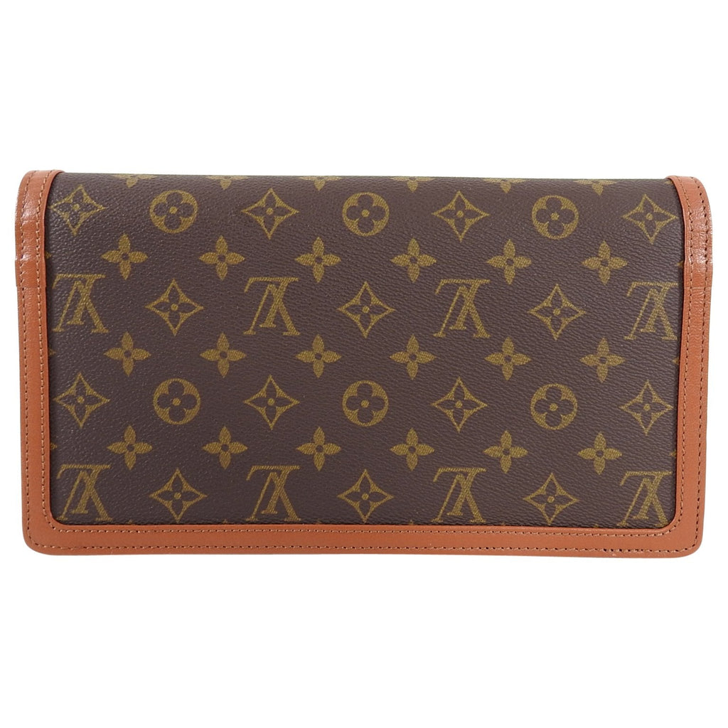 Louis Vuitton Vintage 1990 Pochette Dame GM Monogram Clutch Bag