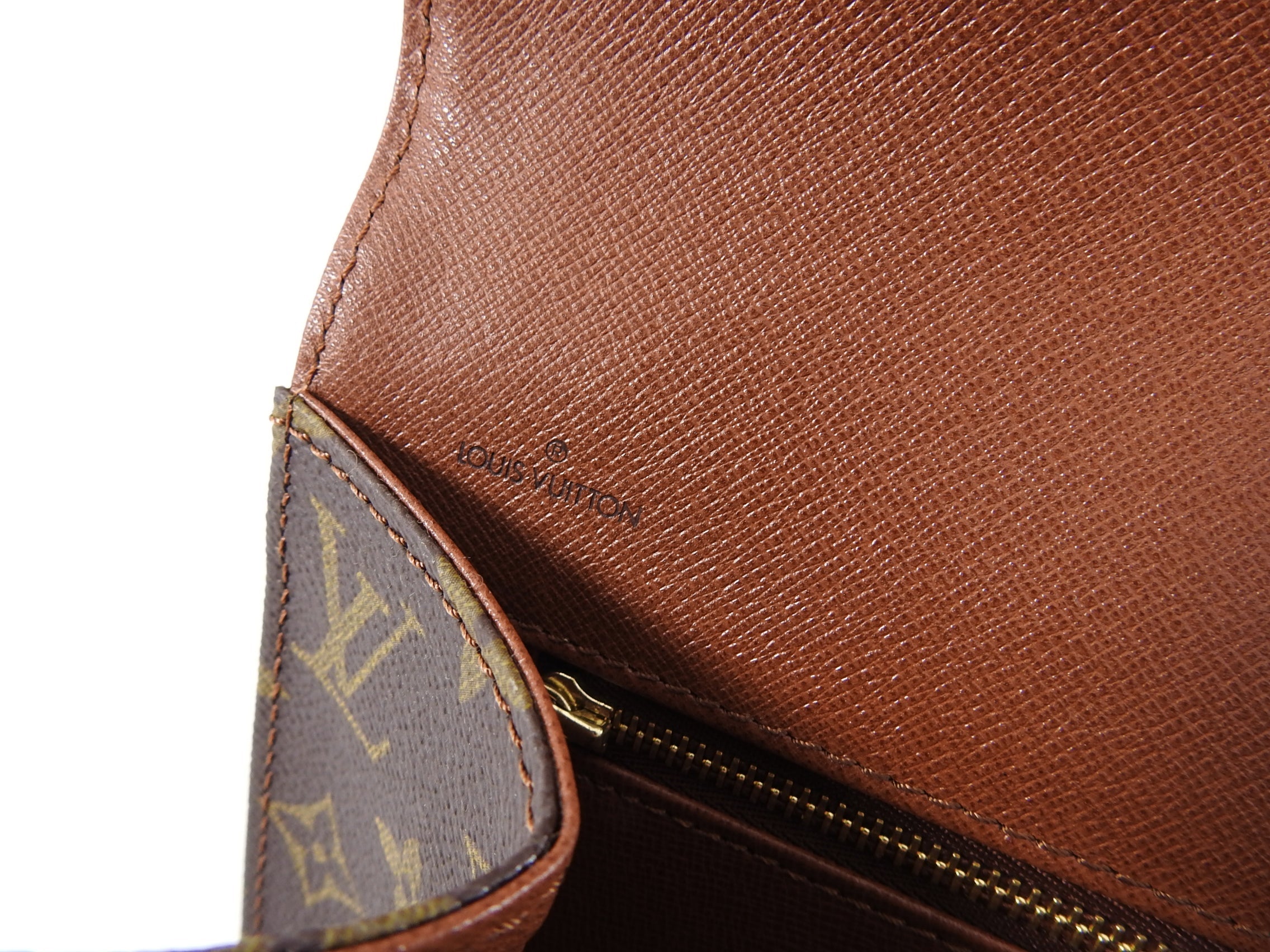 Louis Vuitton Vintage 1990 Pochette Dame GM Monogram Clutch Bag