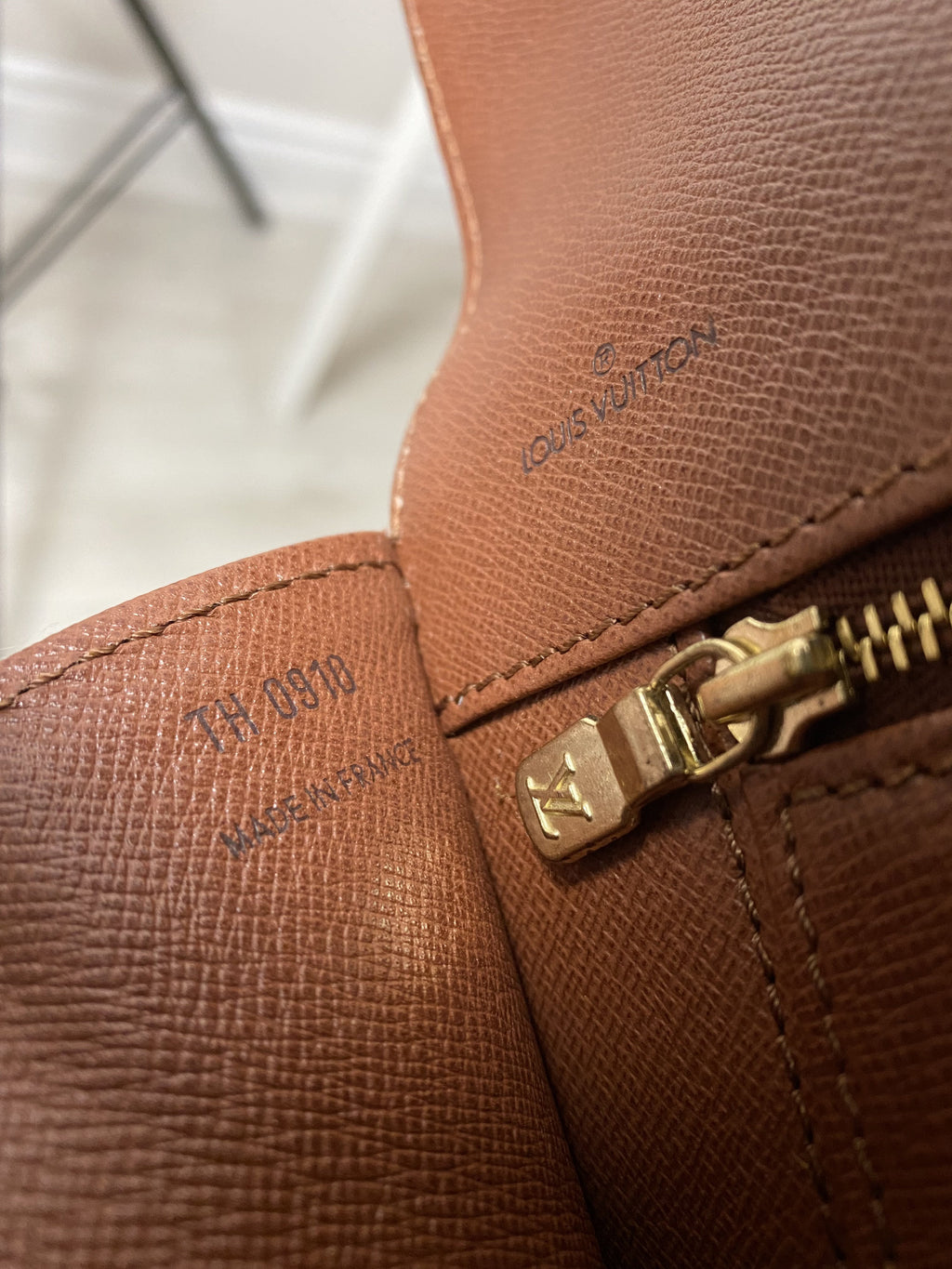 Louis Vuitton Vintage 1990 Pochette Dame GM Monogram Clutch Bag