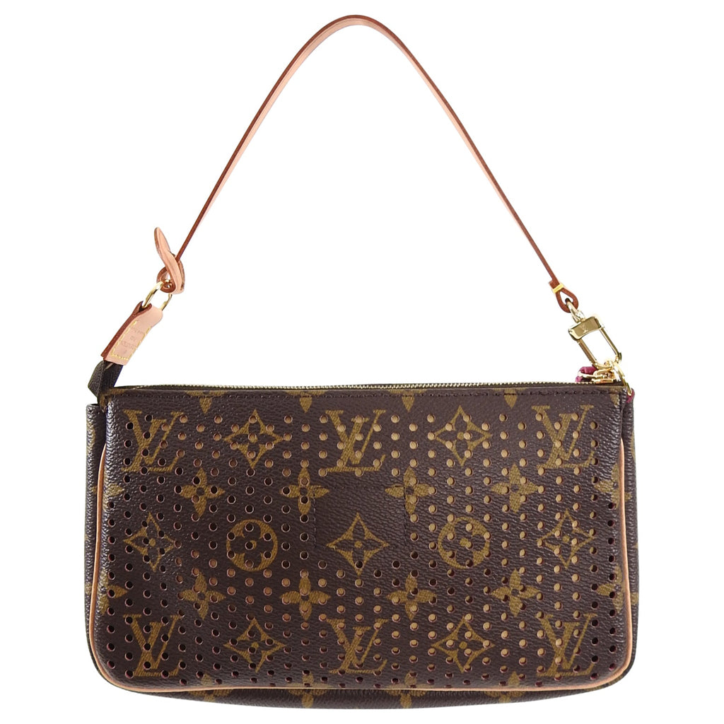 Louis Vuitton Vintage 2006 Monogram Perforated Pochette Accessories