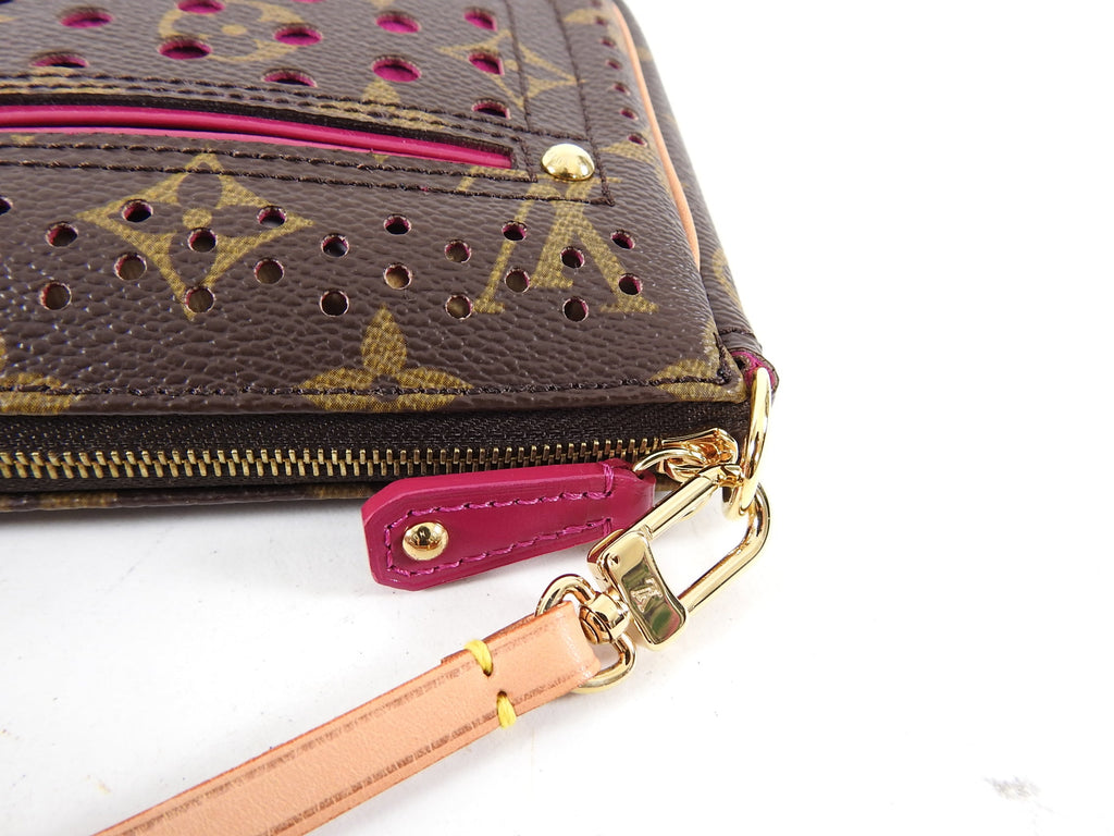 Louis Vuitton Vintage 2006 Monogram Perforated Pochette Accessories