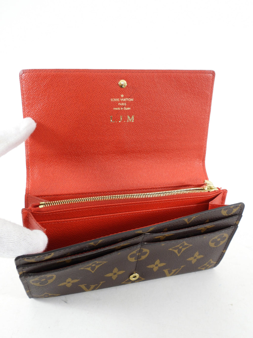 Louis Vuitton Monogram Limited Edition Christmas Polar Bear Wallet