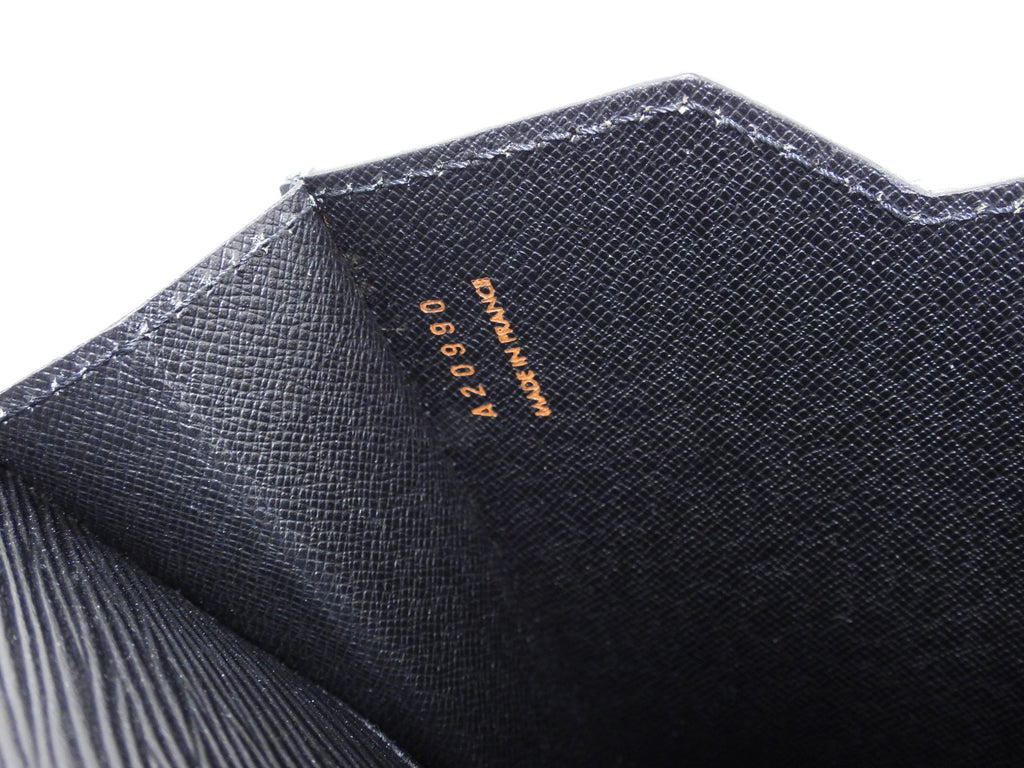 Louis Vuitton Vintage 1990 Black Epi Porte Document Senateur Portfolio