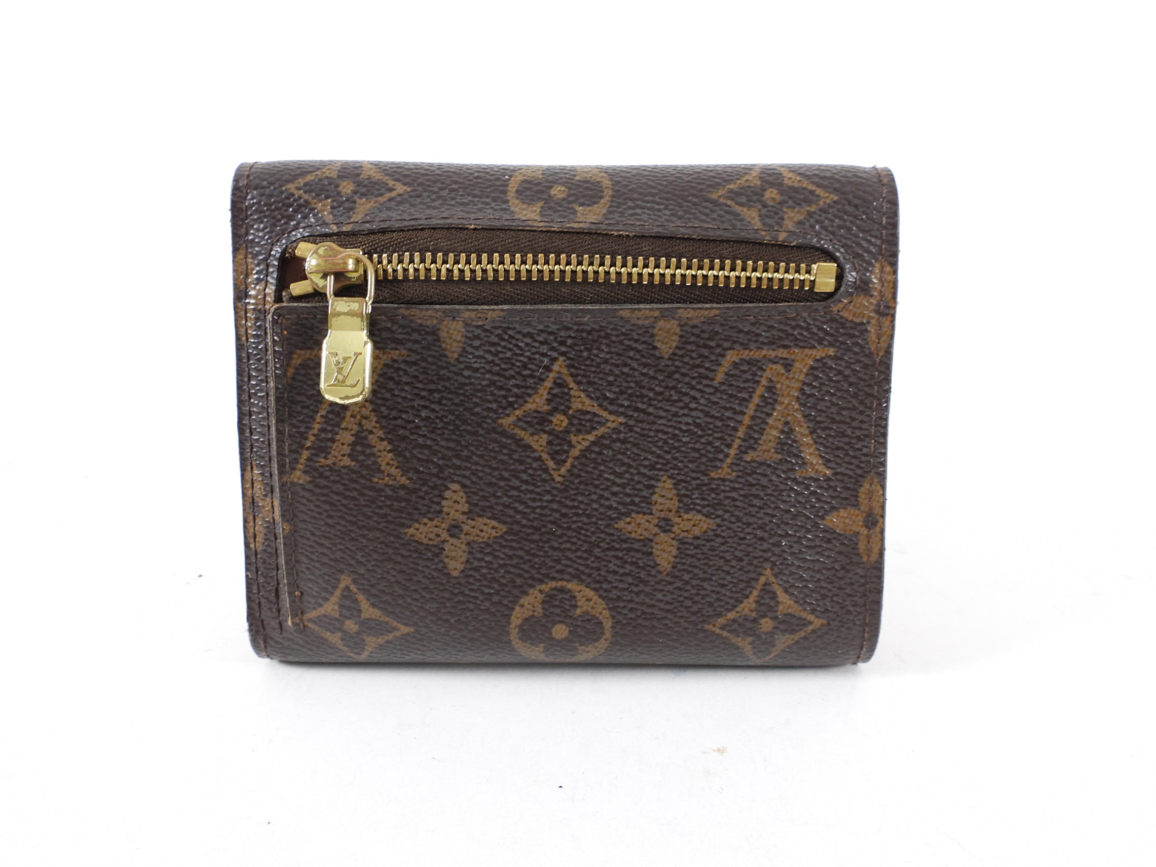 Louis Vuitton Monogram Canvas Push Clasp Wallet