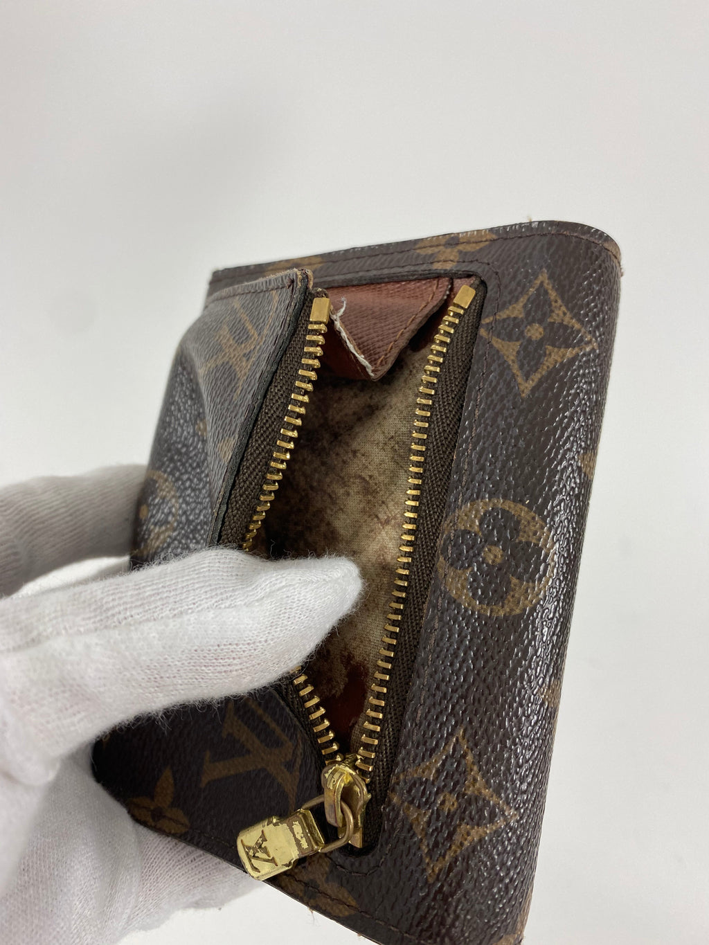 Louis Vuitton Monogram Canvas Push Clasp Wallet