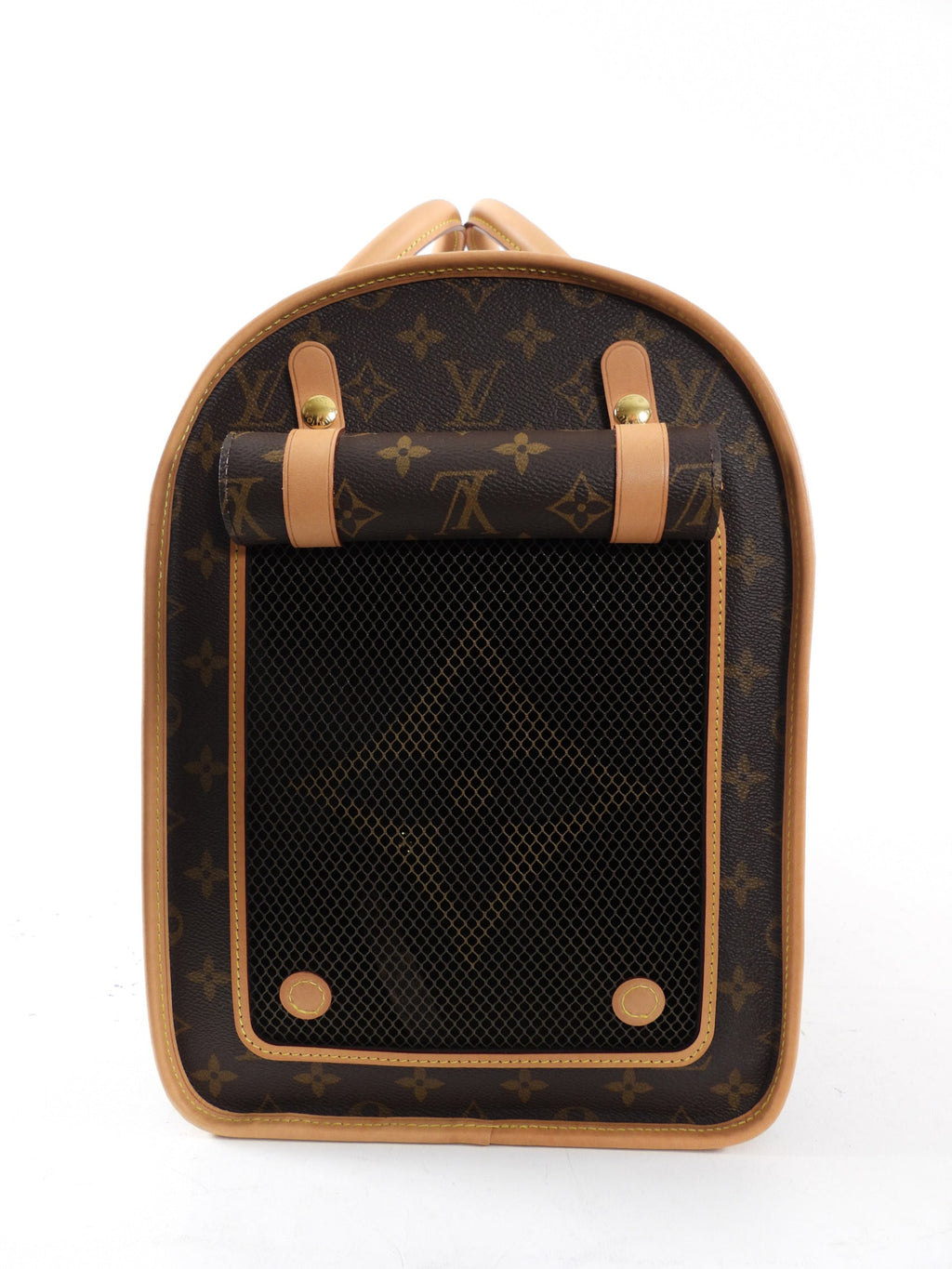Louis Vuitton Monogram Sac Chien NM Pet Carrier Travel Bag 45