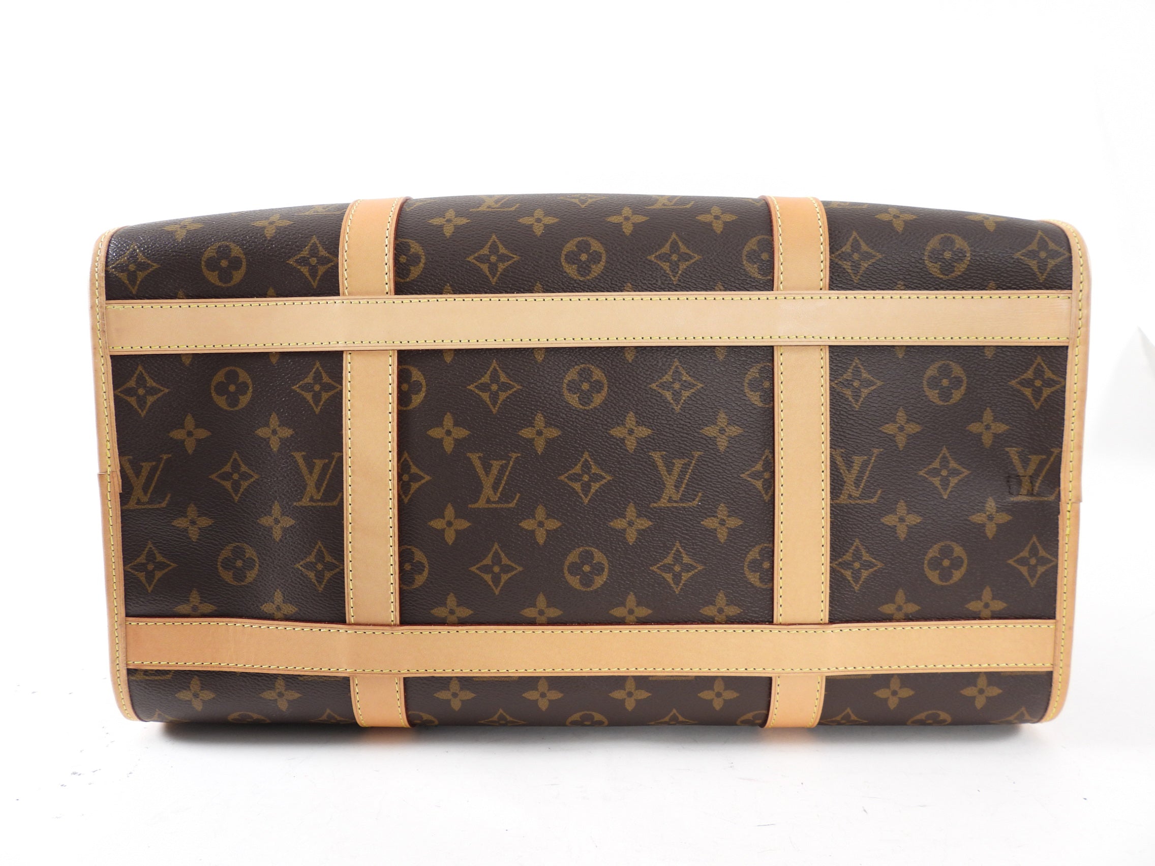 Louis Vuitton Monogram Sac Chien NM Pet Carrier Travel Bag 45