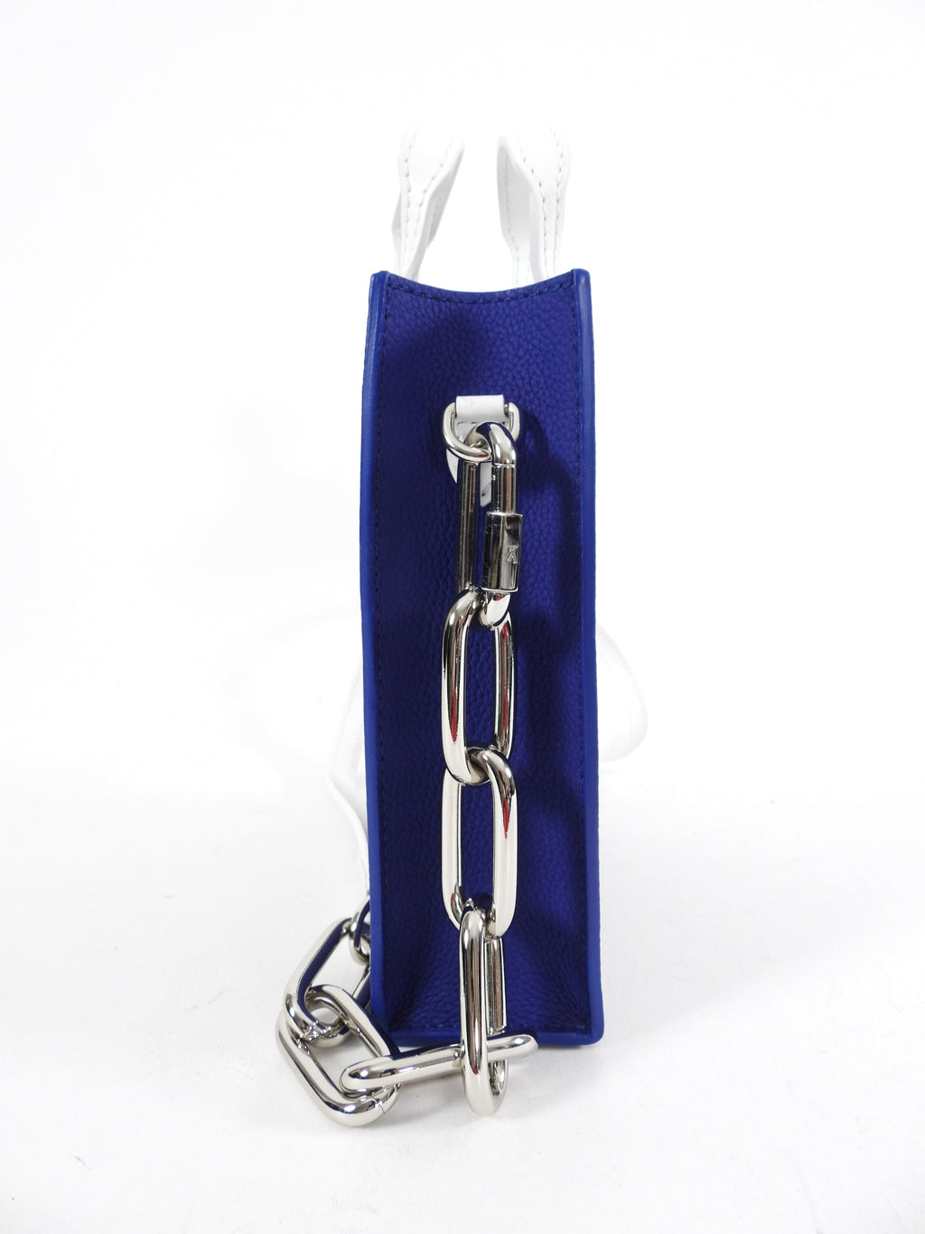 Louis Vuitton AW 2021 Virgil Abloh Blue Sac Plat XS Crossbody Bag