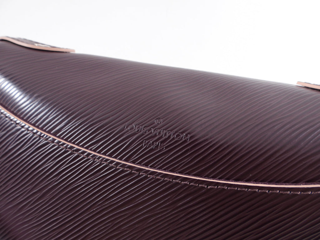 Louis Vuitton Burgundy Epi Leather Saint Cloud Crossbody Bag