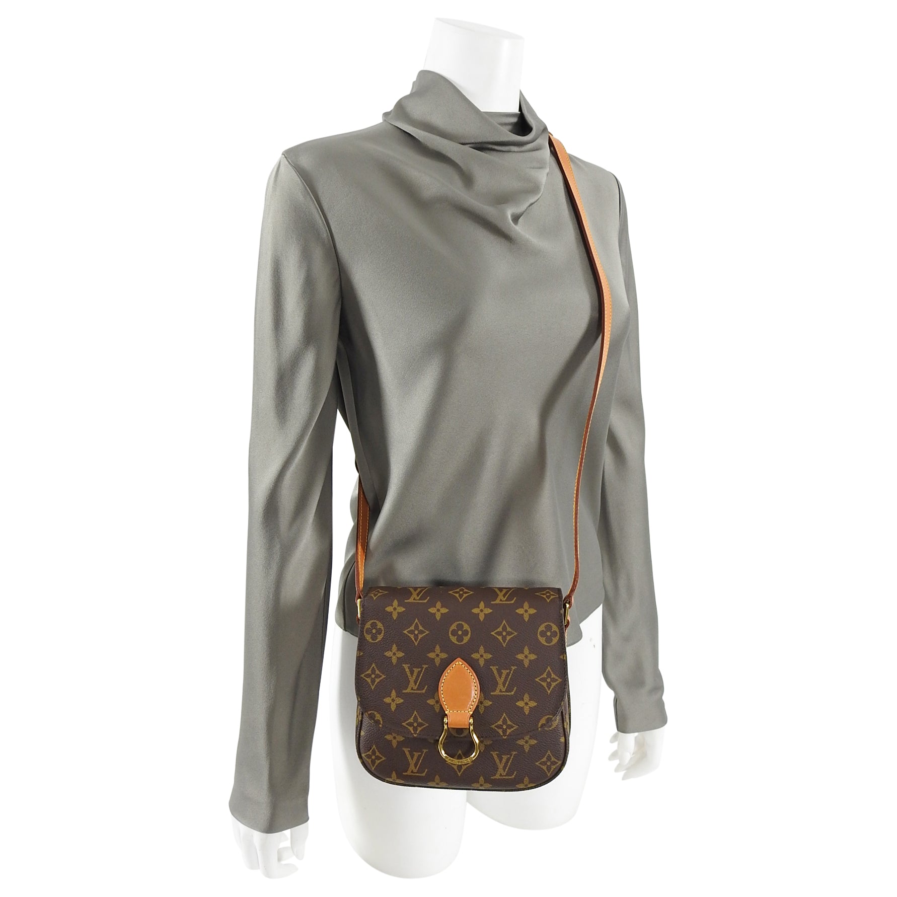 Louis Vuitton Vintage 1998 Saint Cloud PM Monogram Bag