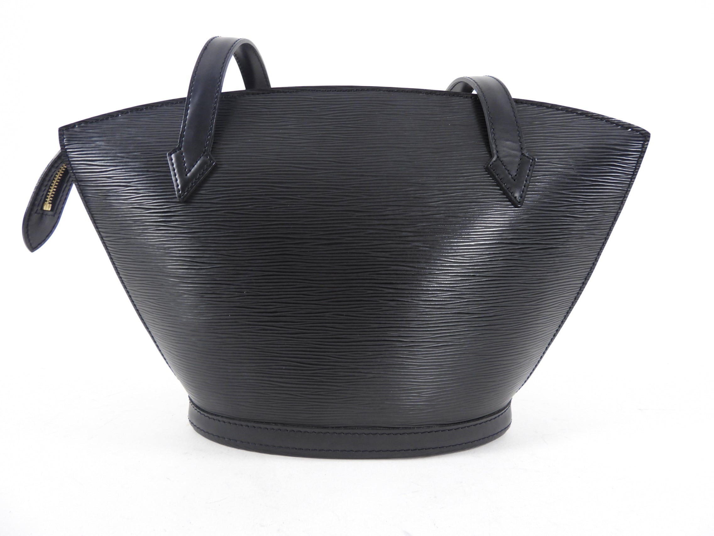 Louis Vuitton Black Epi Leather Saint-Jacques Shoulder Tote Bag
