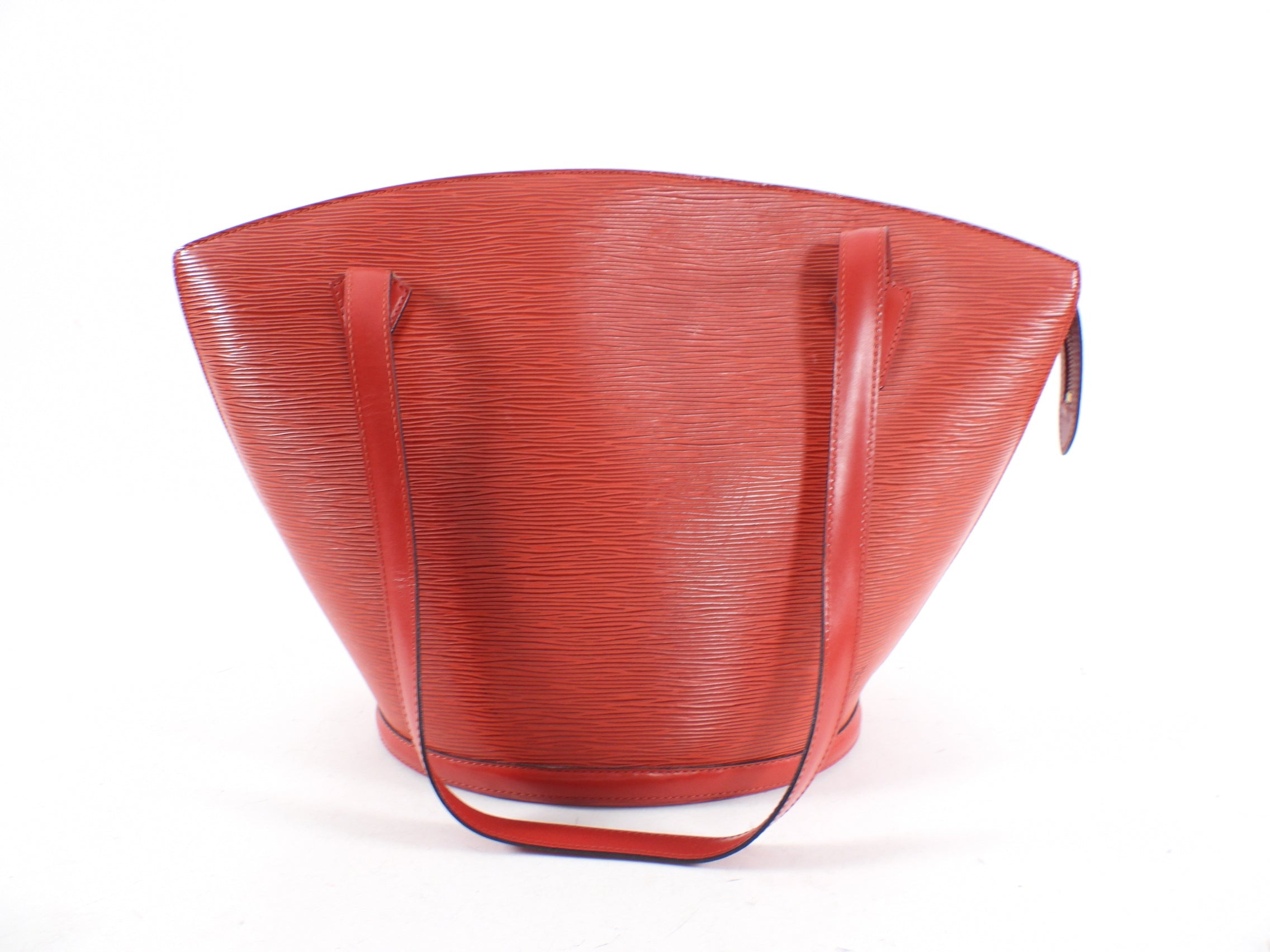 Louis Vuitton Vintage 1996 Red Epi Leather Saint Jacques GM Tote Bag
