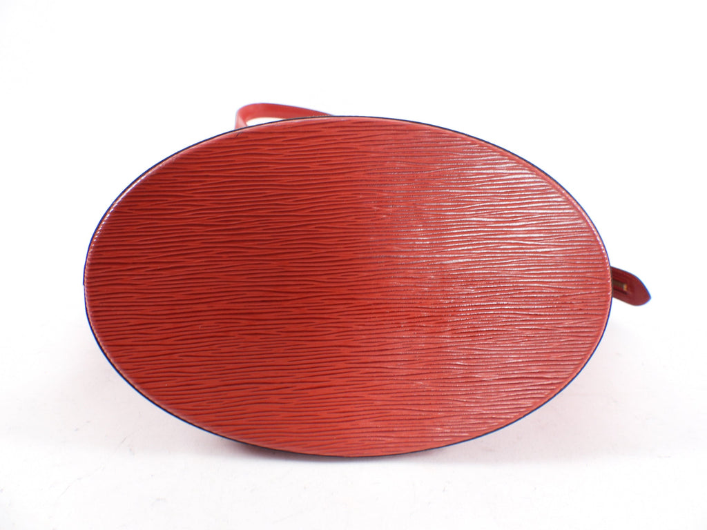 Louis Vuitton Vintage 1996 Red Epi Leather Saint Jacques GM Tote Bag