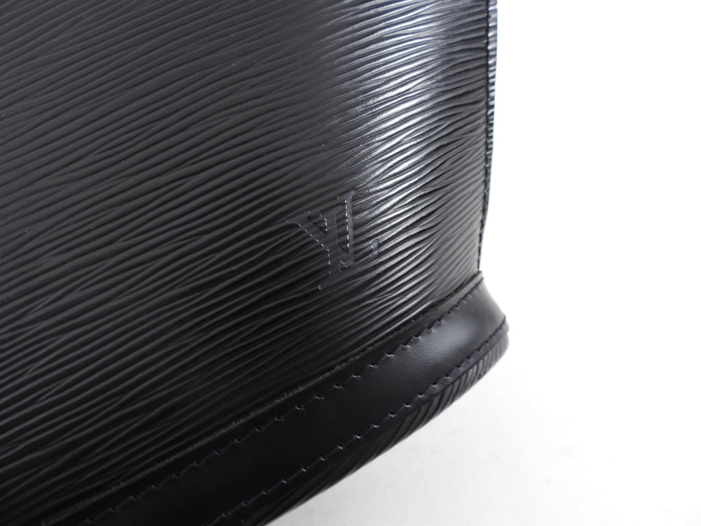 Louis Vuitton Black Epi Leather Saint-Jacques Shoulder Tote Bag