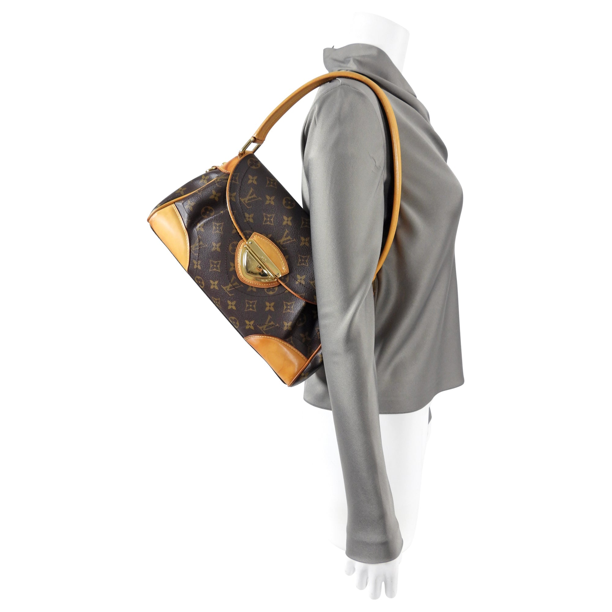 Louis Vuitton Monogram Beverly MM Shoulder Bag