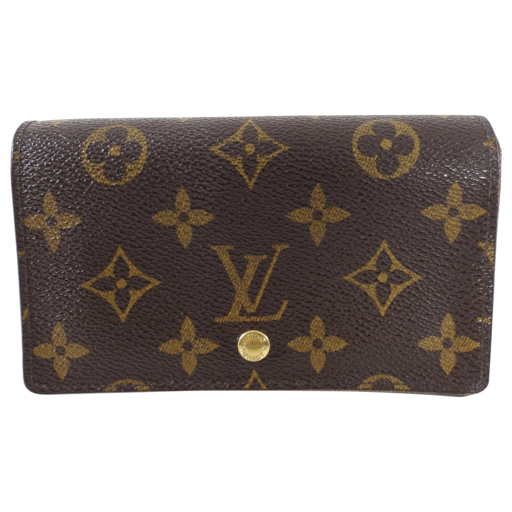 Louis Vuitton Monogram Canvas Vintage Snap Wallet