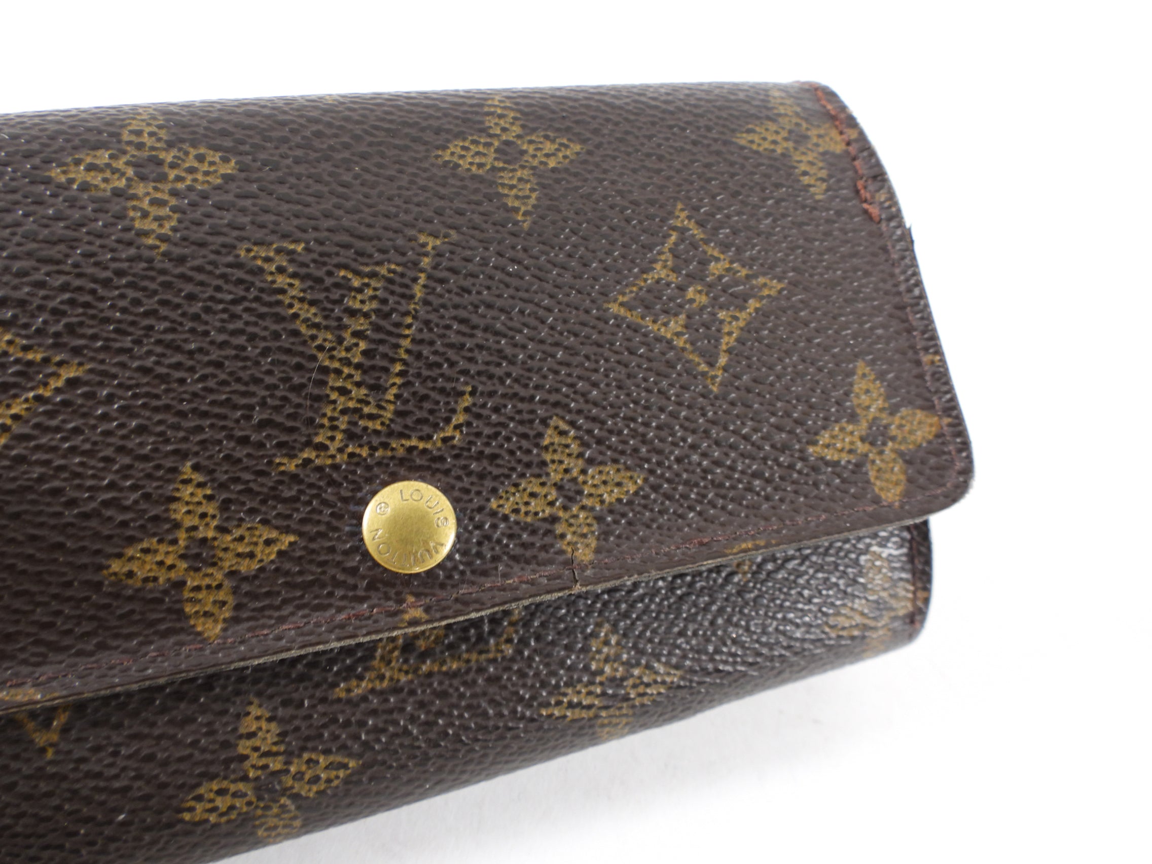 Louis Vuitton Monogram Canvas Small Snap Wallet